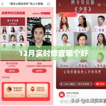 12月最佳實(shí)時(shí)修音軟件推薦