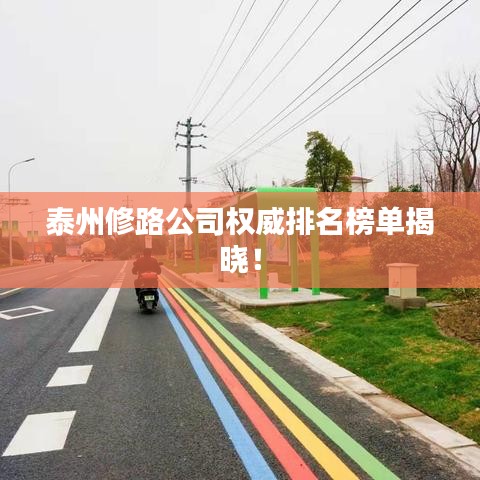 泰州修路公司權(quán)威排名榜單揭曉！