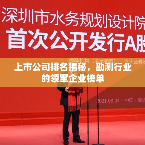 上市公司排名揭秘，勘測行業(yè)的領(lǐng)軍企業(yè)榜單