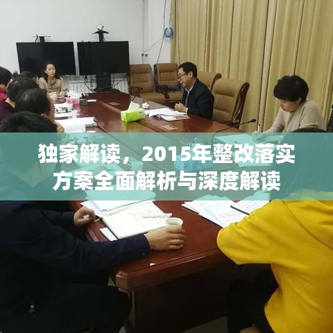 獨(dú)家解讀，2015年整改落實(shí)方案全面解析與深度解讀