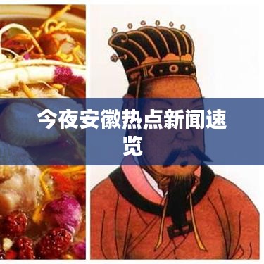 今夜安徽熱點新聞速覽
