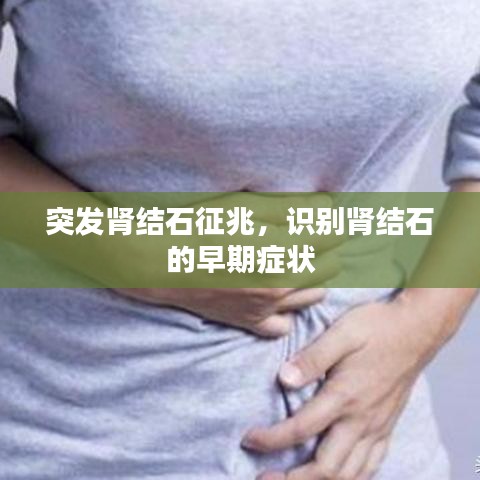 突發(fā)腎結(jié)石征兆，識(shí)別腎結(jié)石的早期癥狀